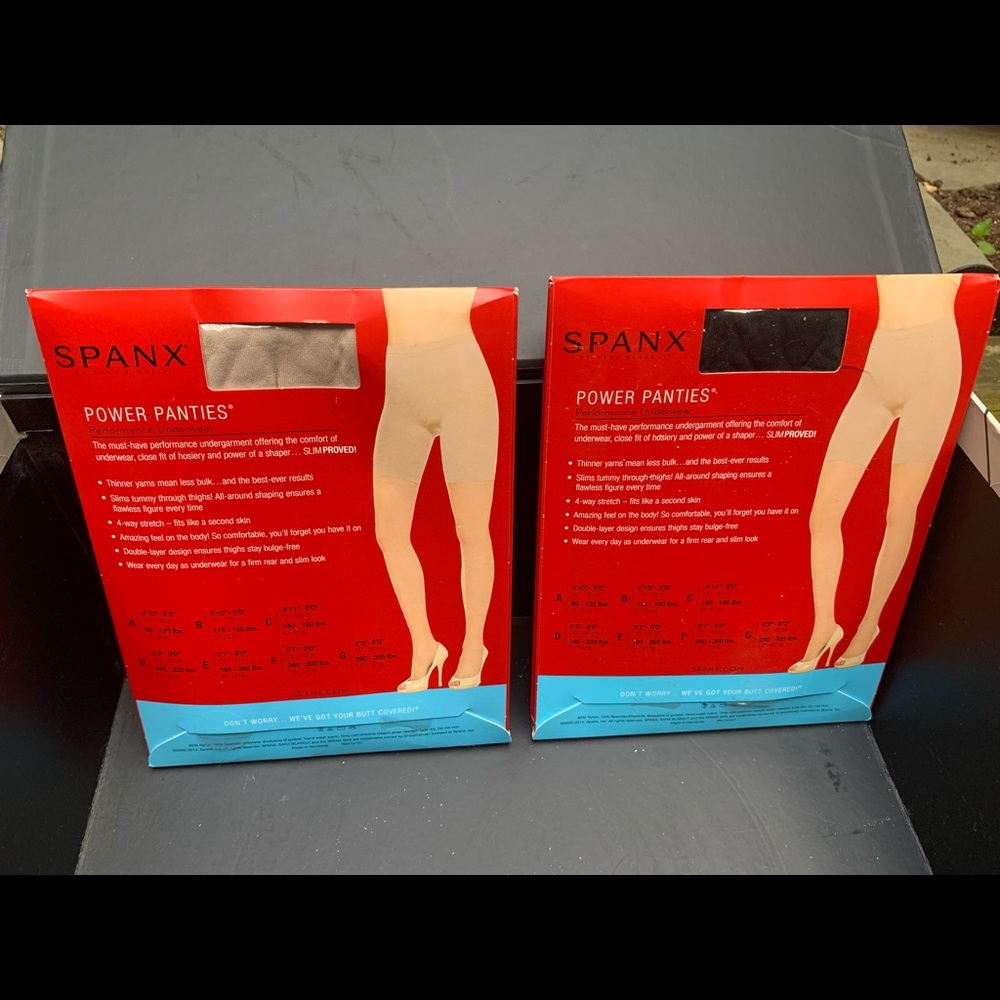 New Spank 2 pair size D, tights